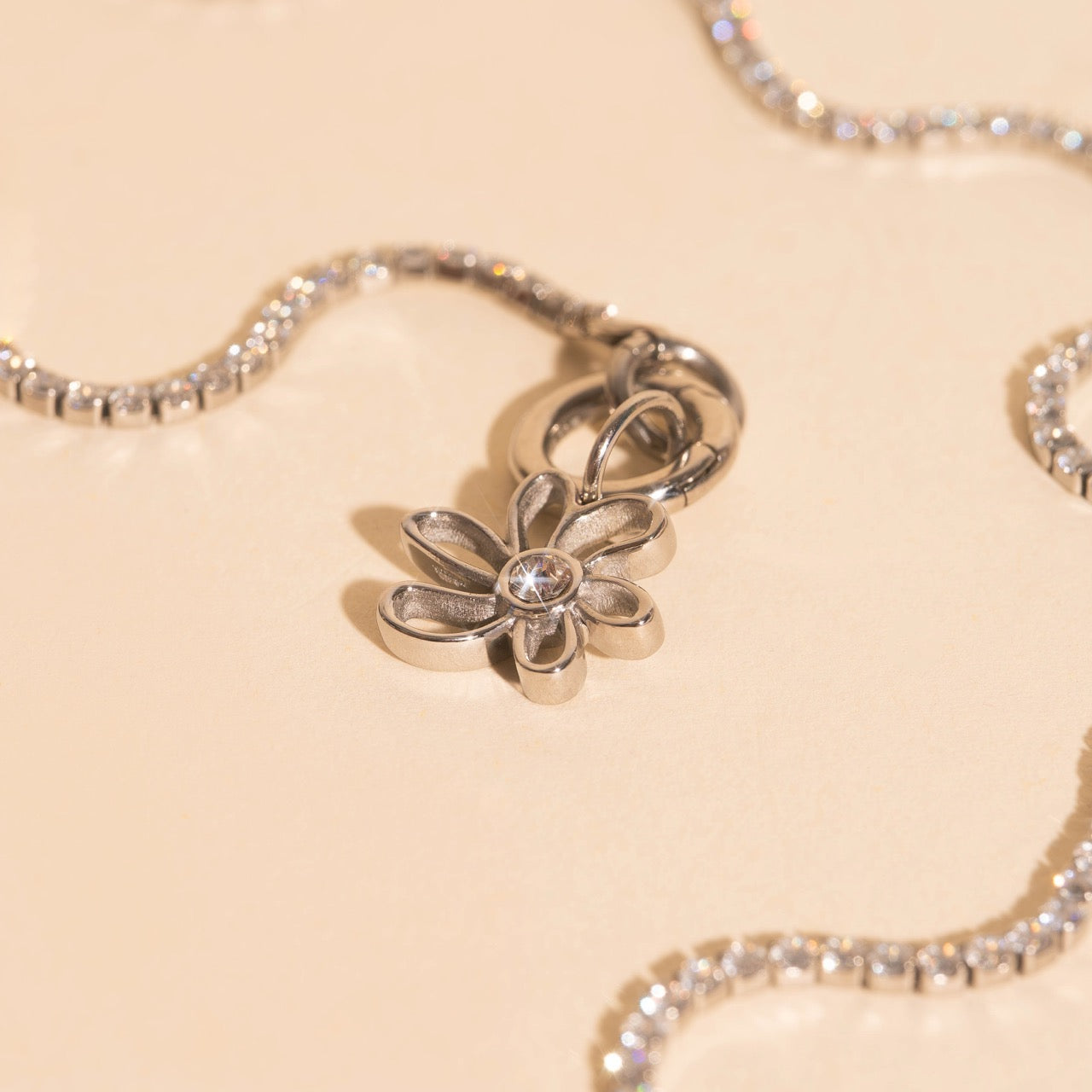 Flower Necklace Charm
