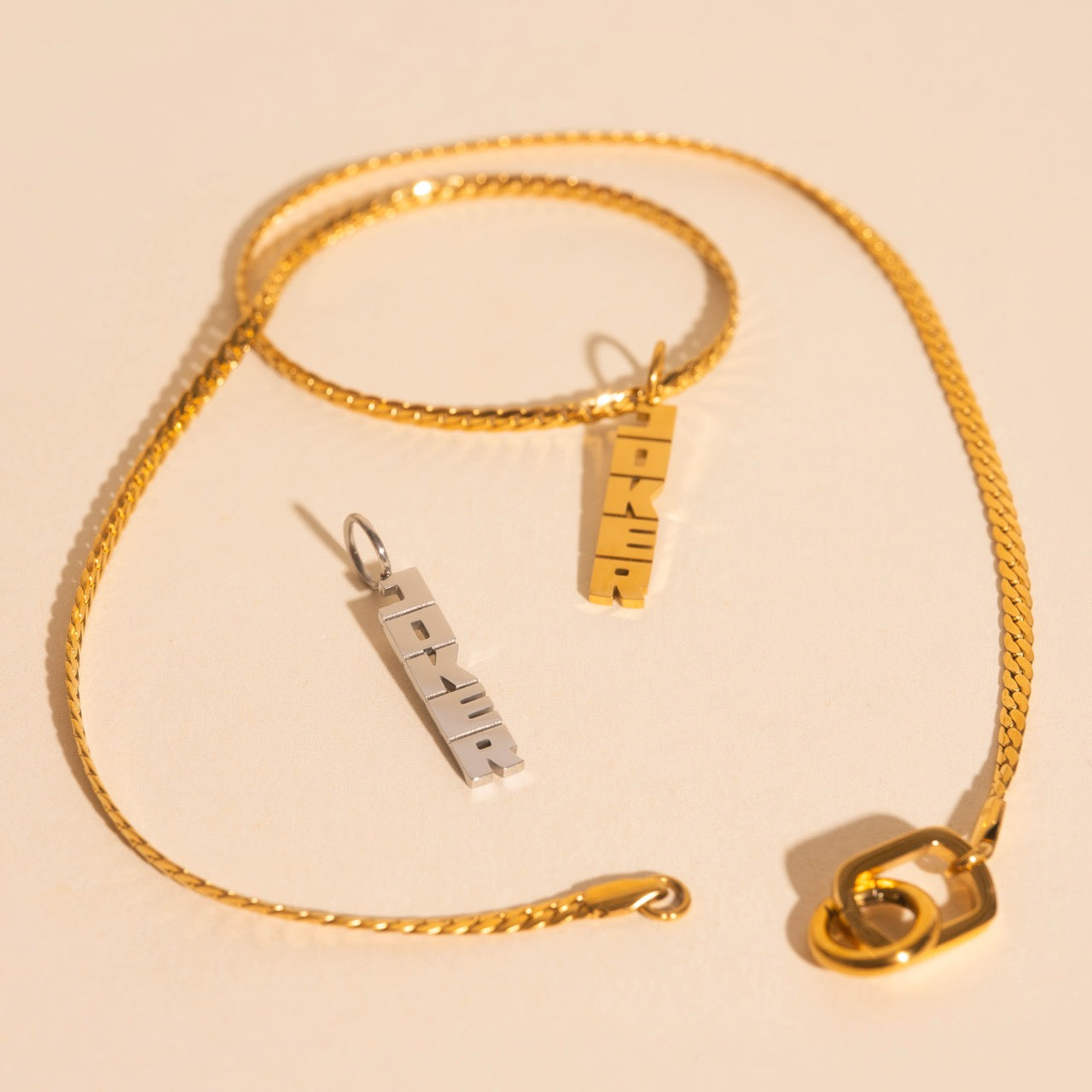 Joker Necklace Charm