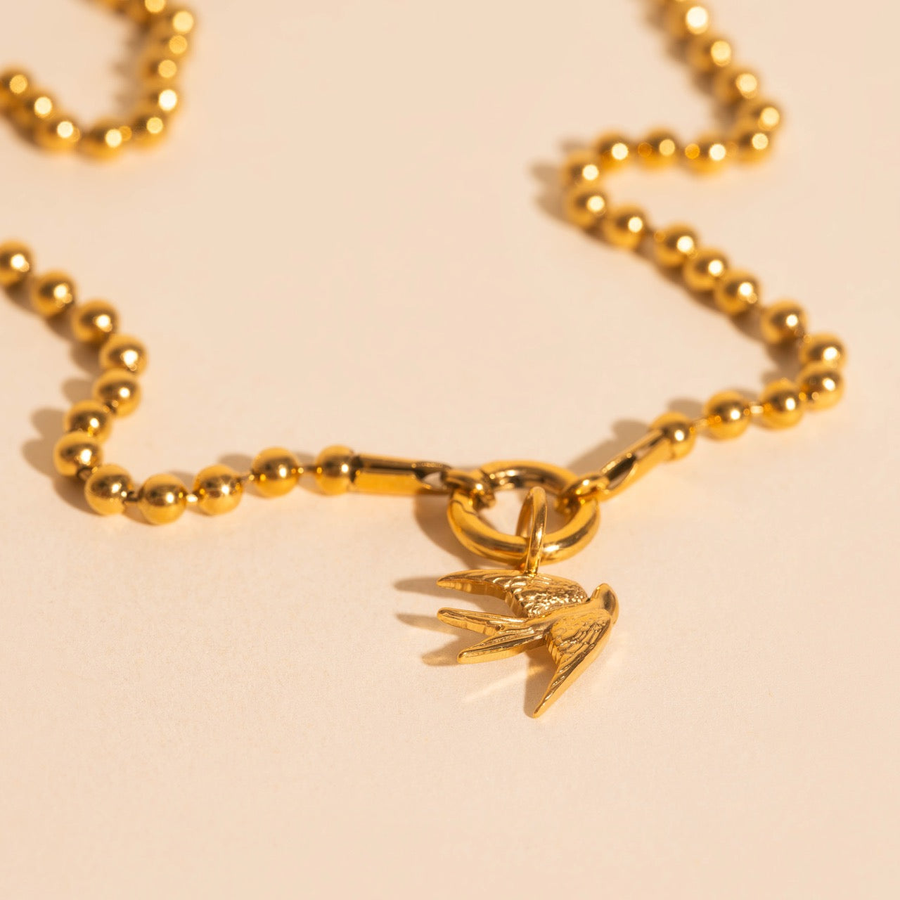Bird Necklace Charm