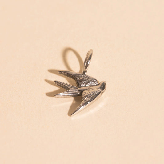 Bird Necklace Charm
