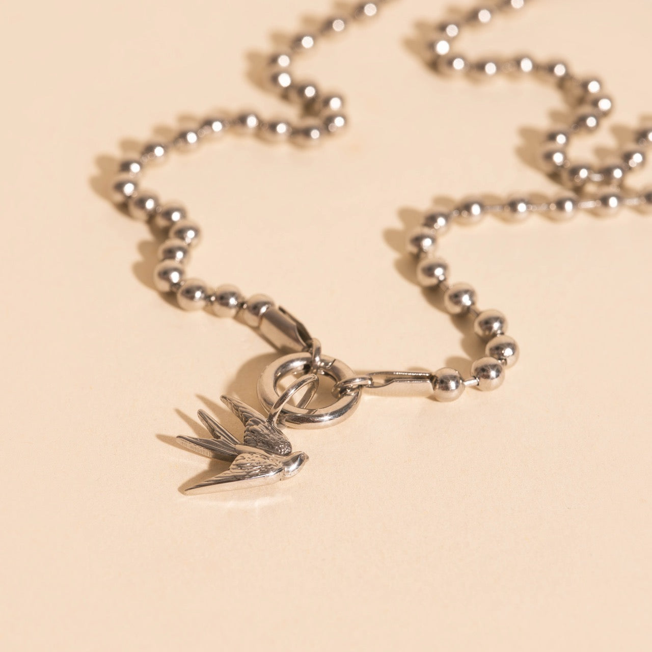 Bird Necklace Charm