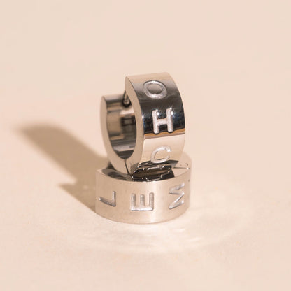 Oh Clem Super Chunky Huggie Hoop Earrings