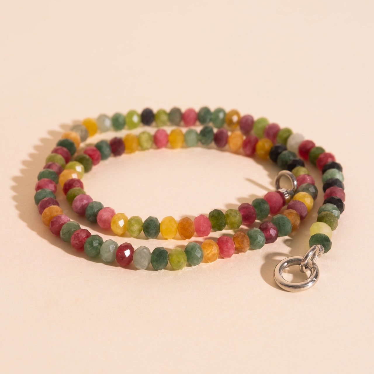 Classy Rainbow Necklace (18")