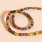 Classy Rainbow Necklace (18")