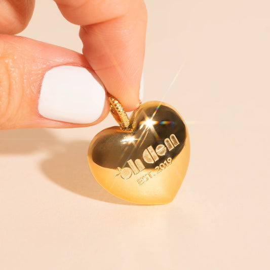 Hype Heart Necklace Charm