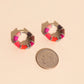 Sweetheart Chunky Rounded Huggie Hoop Earrings