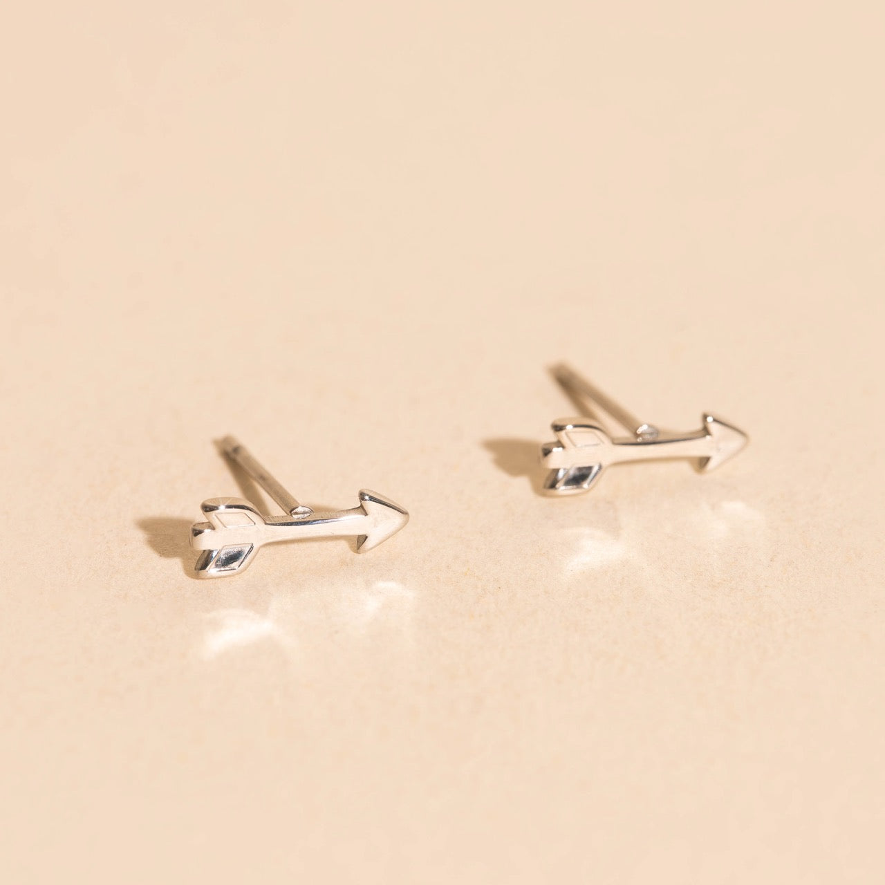 Mini Arrow Stud Earrings