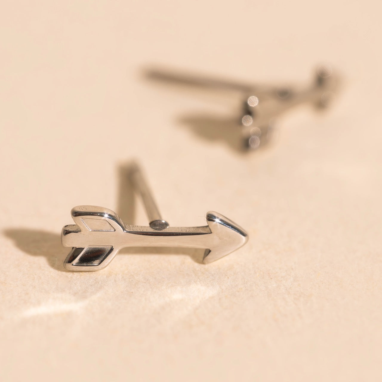 Mini Arrow Stud Earrings