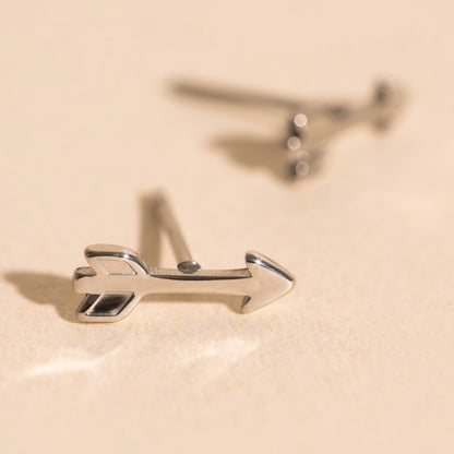 Mini Arrow Stud Earrings