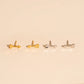 Mini Arrow Stud Earrings