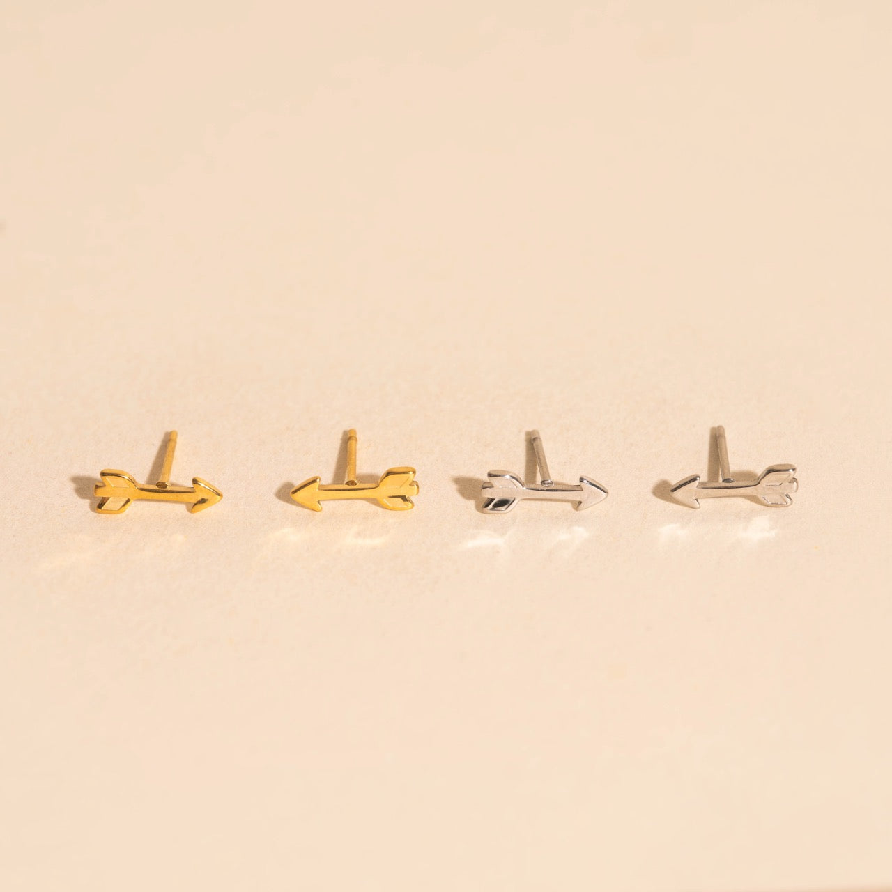 Mini Arrow Stud Earrings