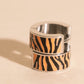 Tiger Super Chunky Huggie Hoop Earrings