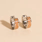 Bambi Chunky Huggie Hoop Earrings
