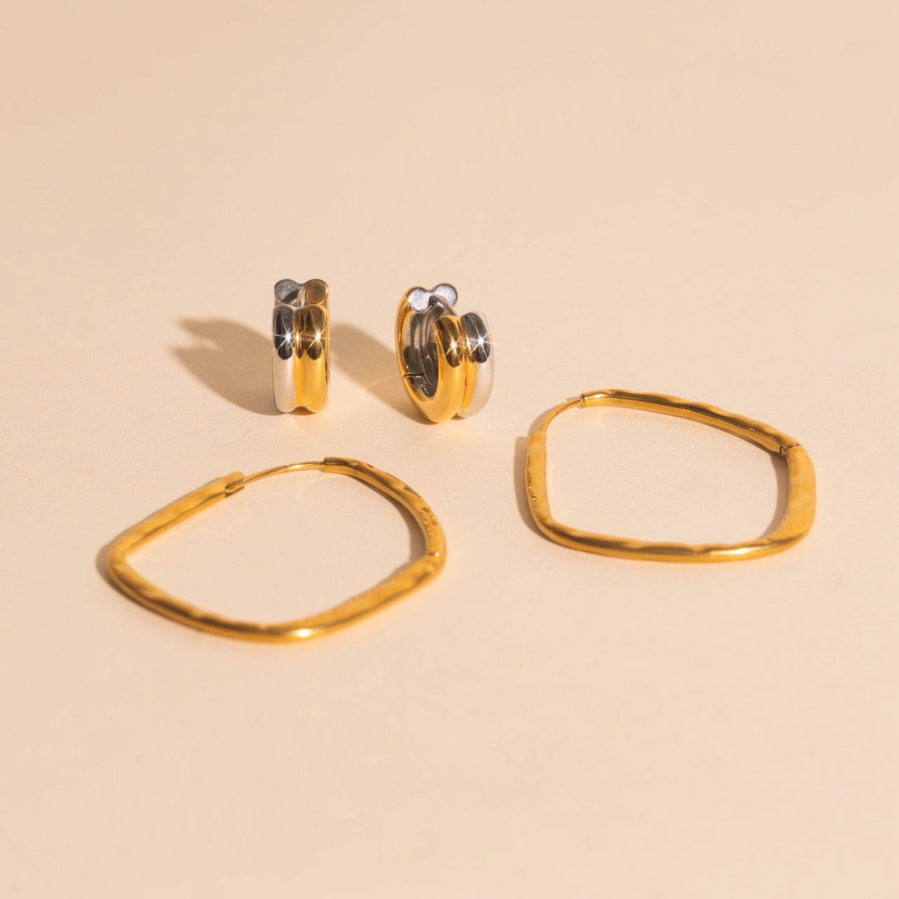 FeatherTUFF™ Elevated Hoop Earrings 2-pack