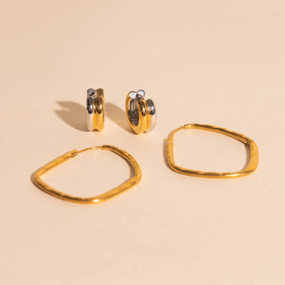 FeatherTUFF™ Elevated Hoop Earrings 2-pack
