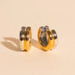 Titanium Double Chunky Rounded Huggie Hoop Earrings - FeatherTUFF™