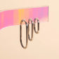 FeatherTUFF™ Rectangle Hoop Earrings 3-pack
