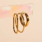 FeatherTUFF™ Basic Hoop Earrings 3-pack - Large