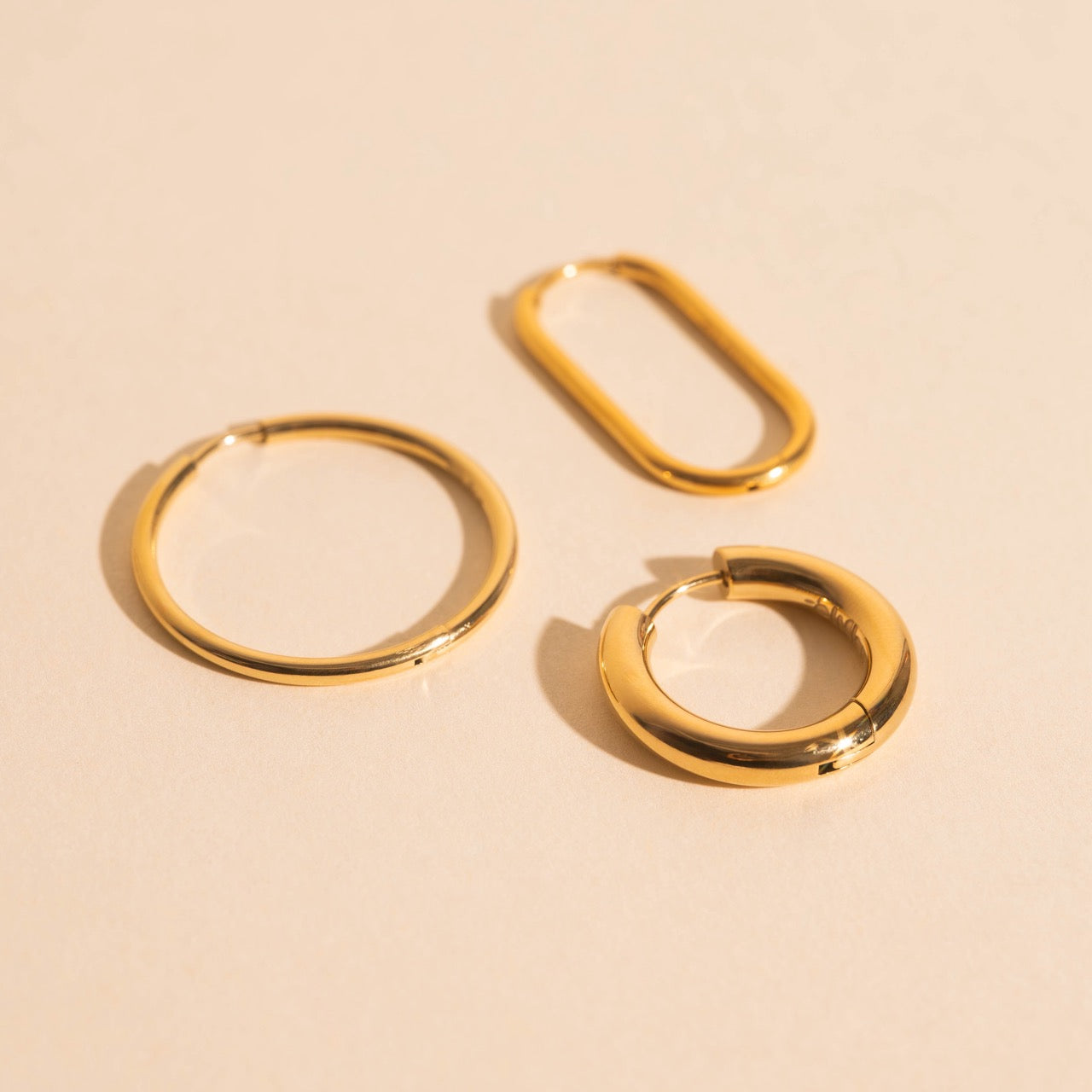 FeatherTUFF™ Basic Hoop Earrings 3-pack - Large