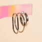 FeatherTUFF™ Basic Hoop Earrings 3-pack - Large