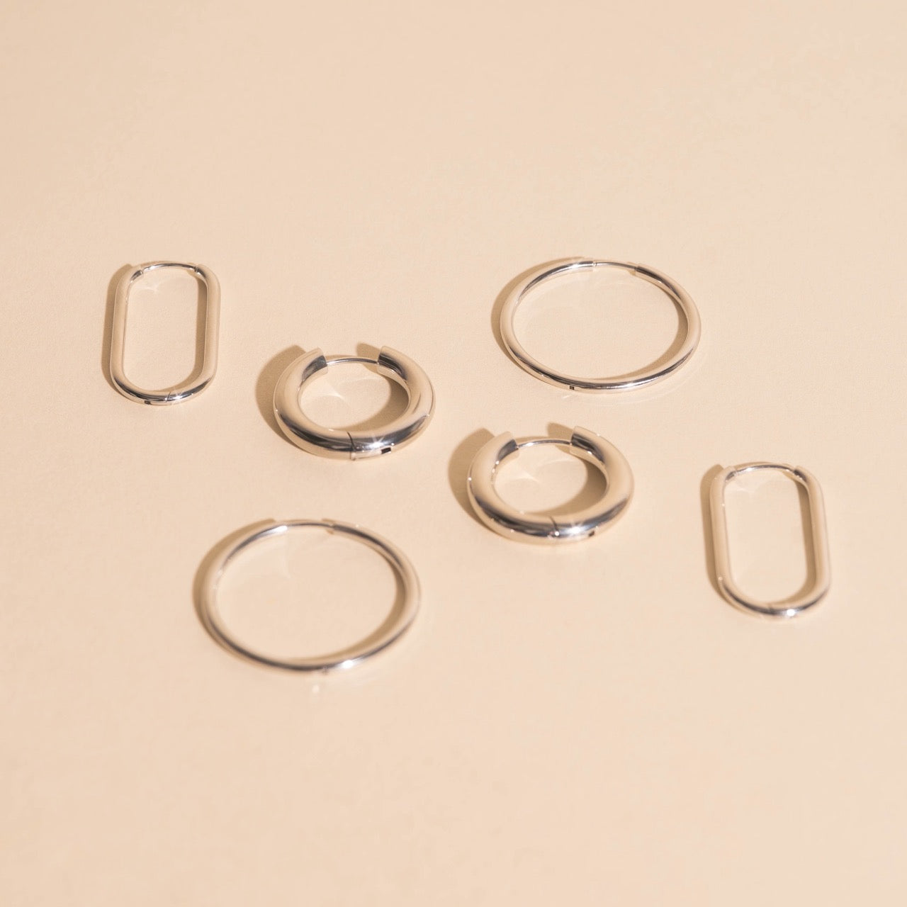 FeatherTUFF™ Basic Hoop Earrings 3-pack - Large
