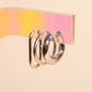 FeatherTUFF™ Basic Hoop Earrings 3-pack - Medium