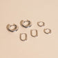 FeatherTUFF™ Basic Hoop Earrings 3-pack - Small