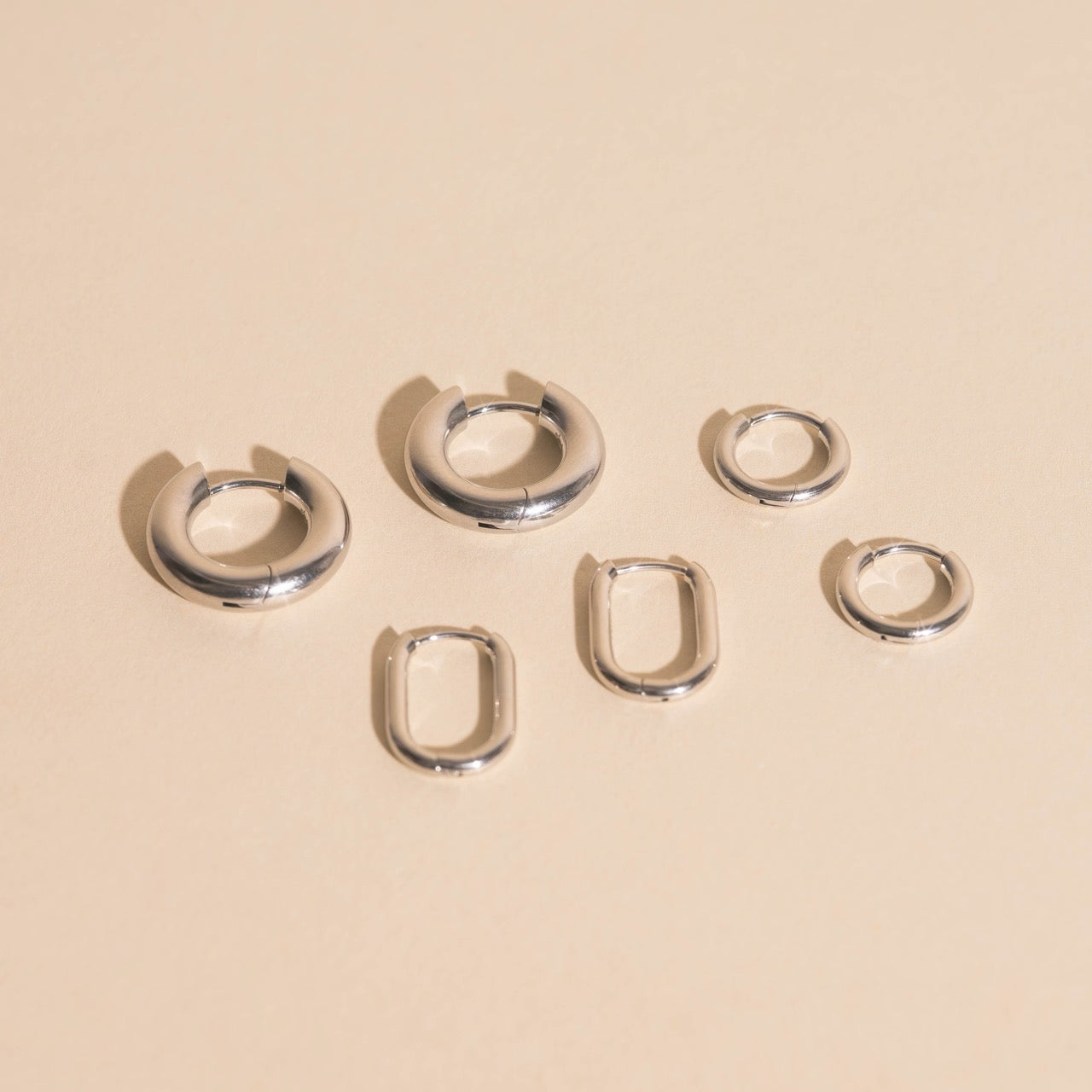 FeatherTUFF™ Basic Hoop Earrings 3-pack - Small
