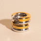 Titanium Double Chunky Rounded Huggie Hoop Earrings - FeatherTUFF™