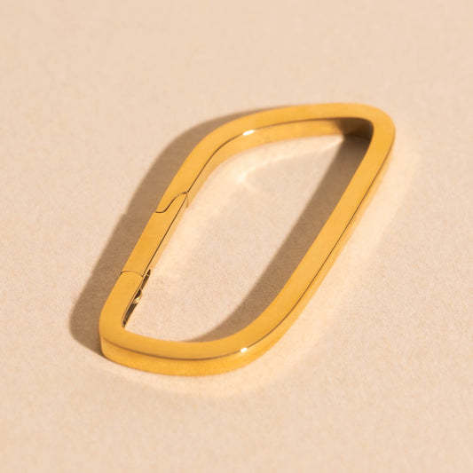 Oblong Necklace Charm Clasp (31mm)