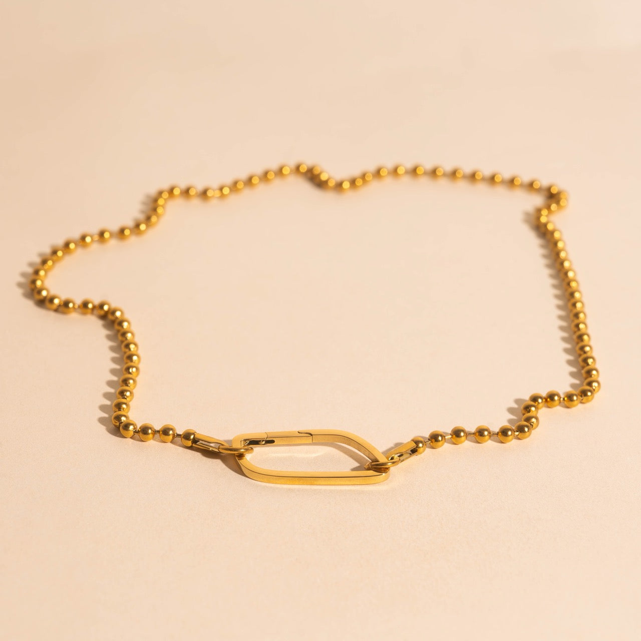 Oblong Necklace Charm Clasp (31mm)