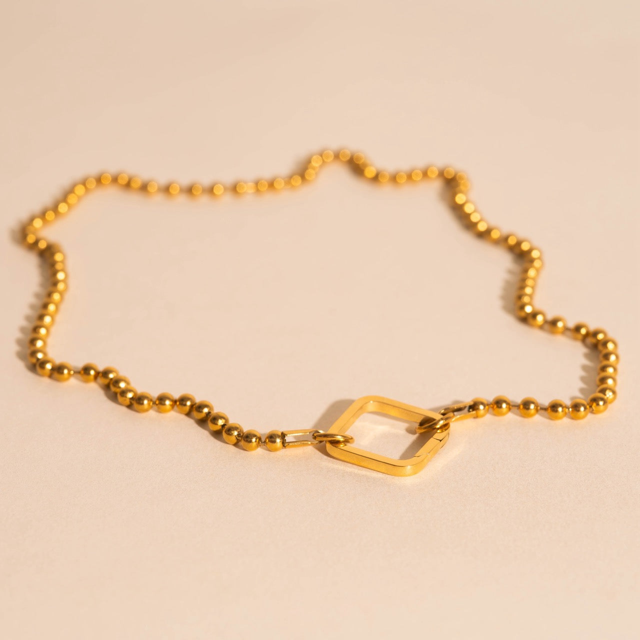 Square Necklace Charm Clasp (15mm)
