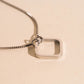 Square Necklace Charm Clasp (15mm)