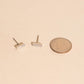 Crystal Quad Bar Stud Earrings