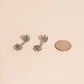 Gift Bow Dangle Stud Earrings