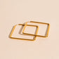 Diamond Rounded Huggie Hoop Earrings