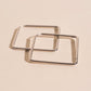 Diamond Rounded Huggie Hoop Earrings
