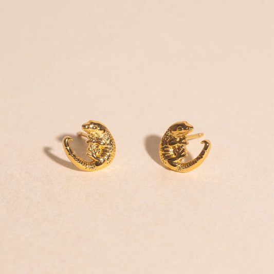 Gecko Stud Earrings
