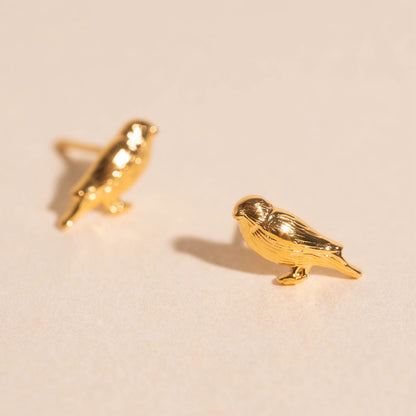 Bird Stud Earrings