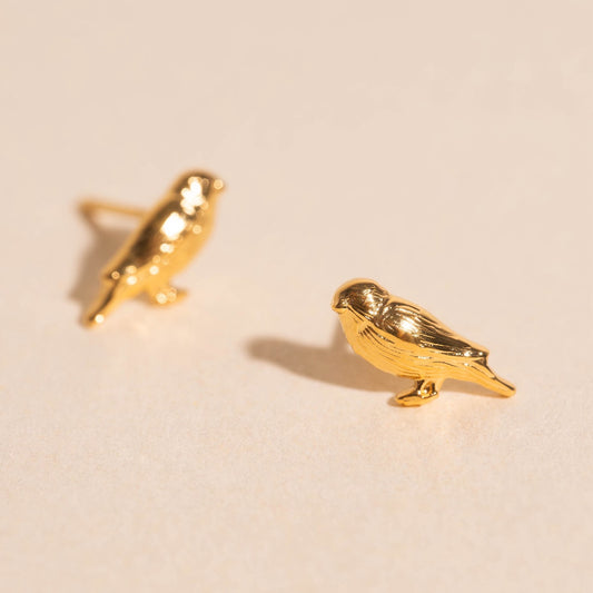 Bird Stud Earrings
