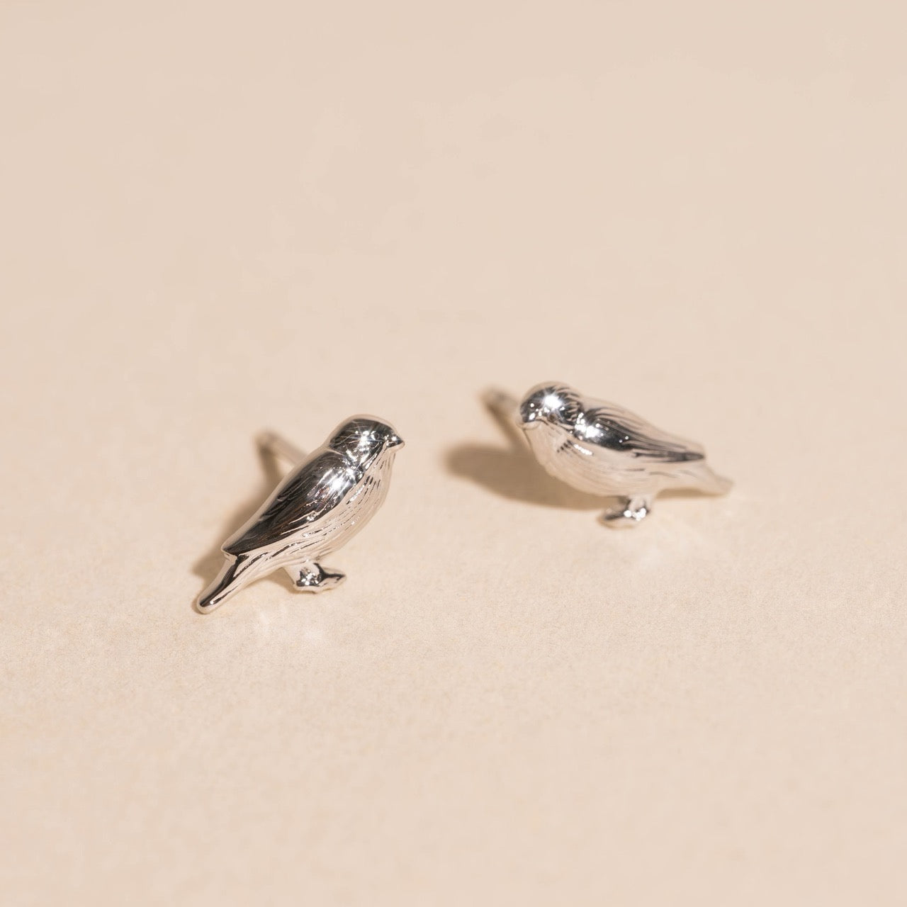 Bird Stud Earrings