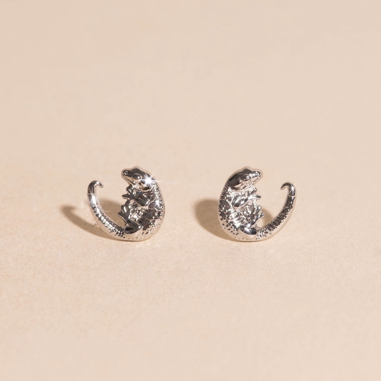 Gecko Stud Earrings