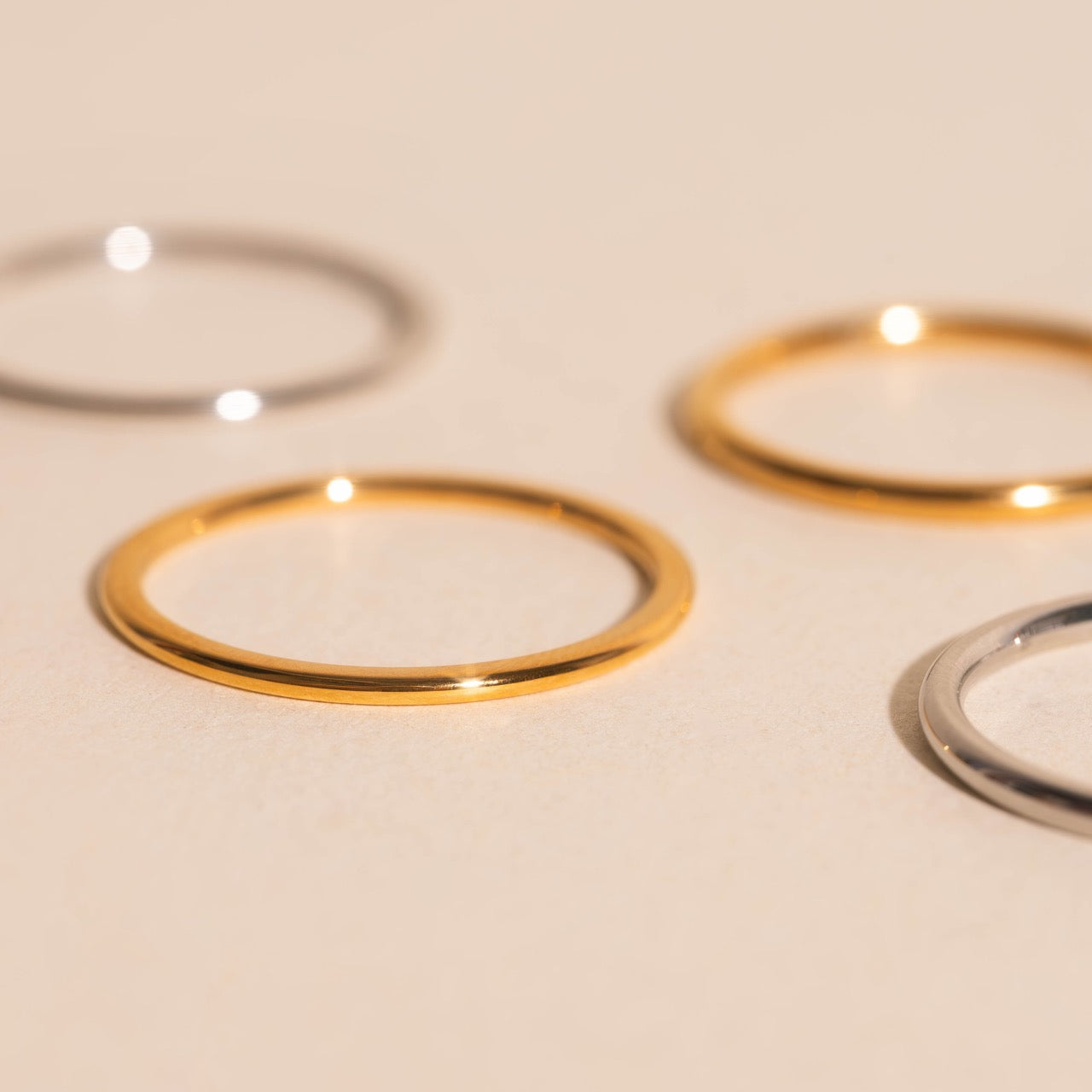 Flat Stacker Ring