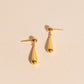 Jumbo Teardrop Stud Earrings