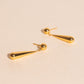 Jumbo Teardrop Stud Earrings