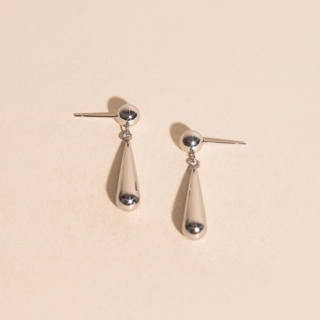 Jumbo Teardrop Stud Earrings