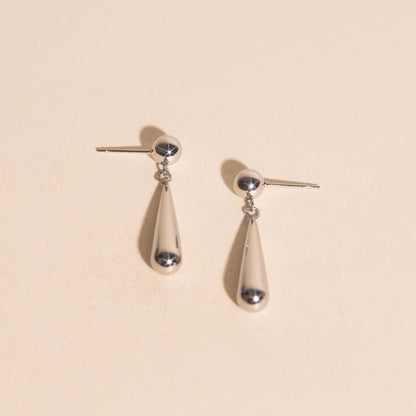 Jumbo Teardrop Stud Earrings