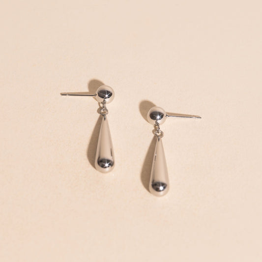 Jumbo Teardrop Stud Earrings