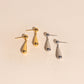 Jumbo Teardrop Stud Earrings