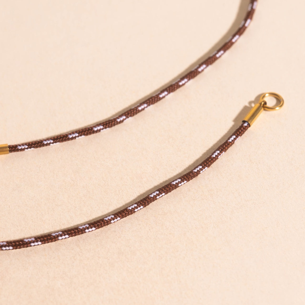 Brown Cord Necklace